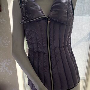 Stylish Purple Puffer Vest